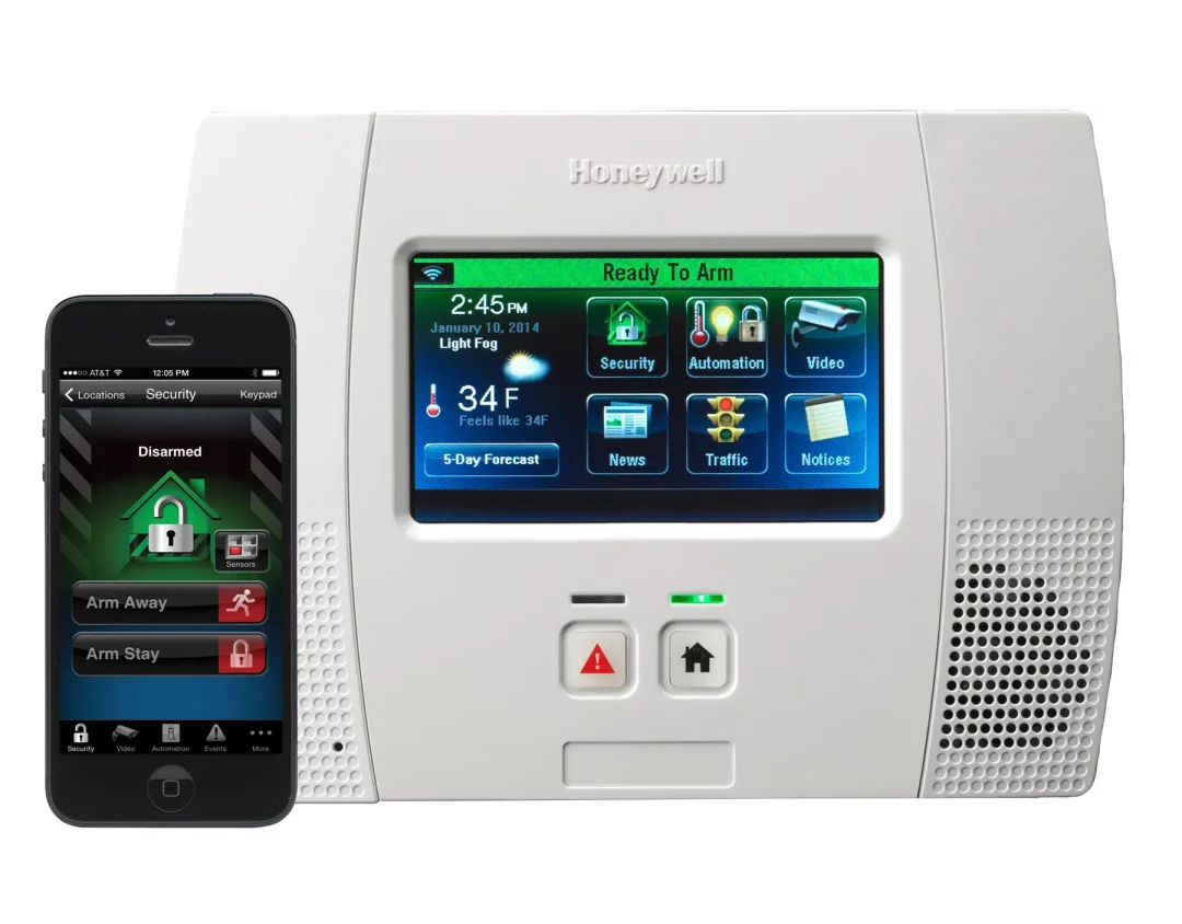 What is the Default Code for the Honeywell Alarm System?